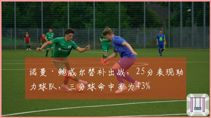 诺曼·鲍威尔替补出战，25分表现助力球队，三分球命中率为43%